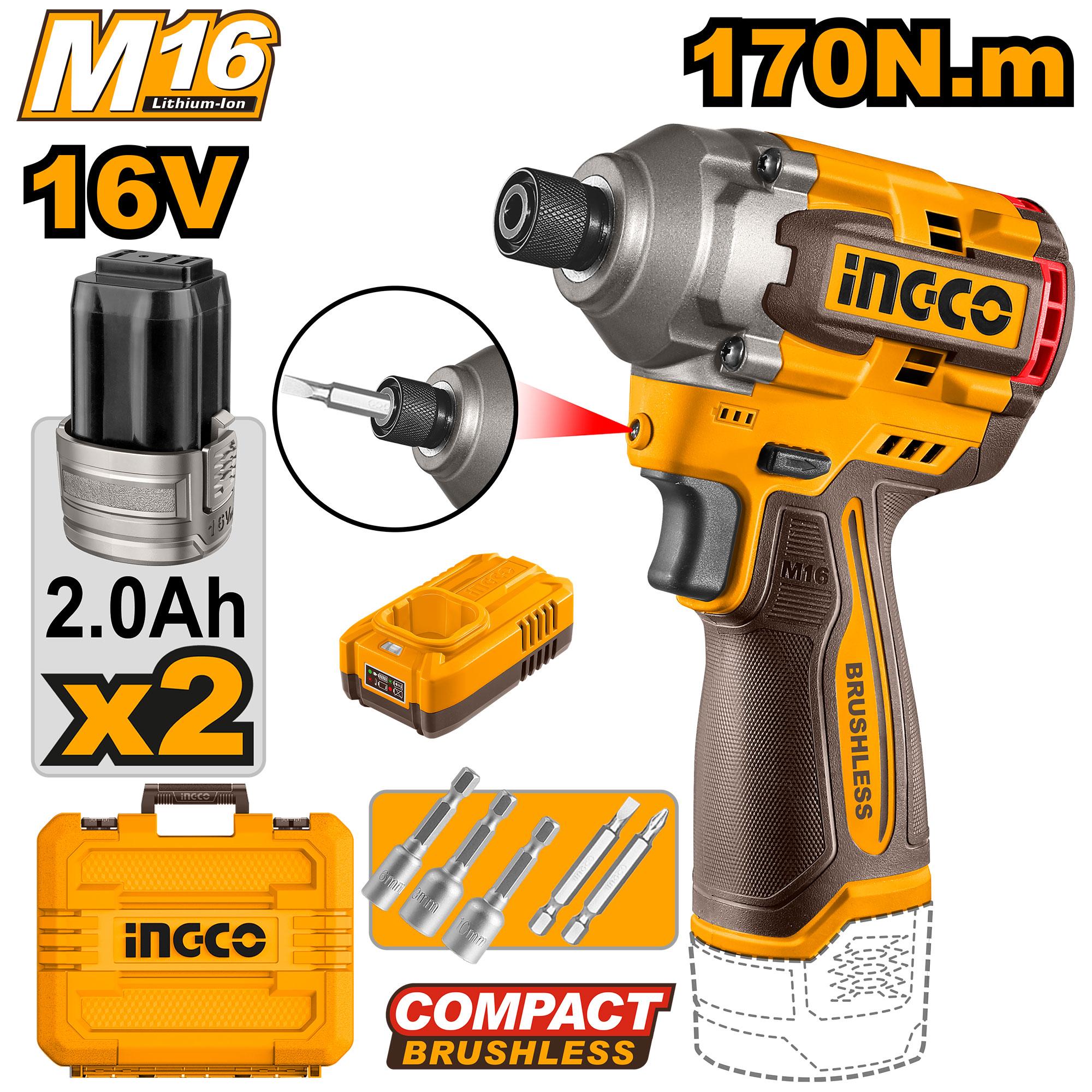 INGCO 16V Impact Driver COSLI241083