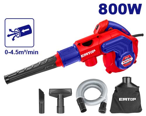 EMTOP Aspirator Blower 800W EABR8003