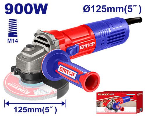 EMTOP Angle Grinder 5" 900W EAGR09051