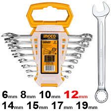 INGCO 8pcs Combination Spanner Set HKSPA1088-I