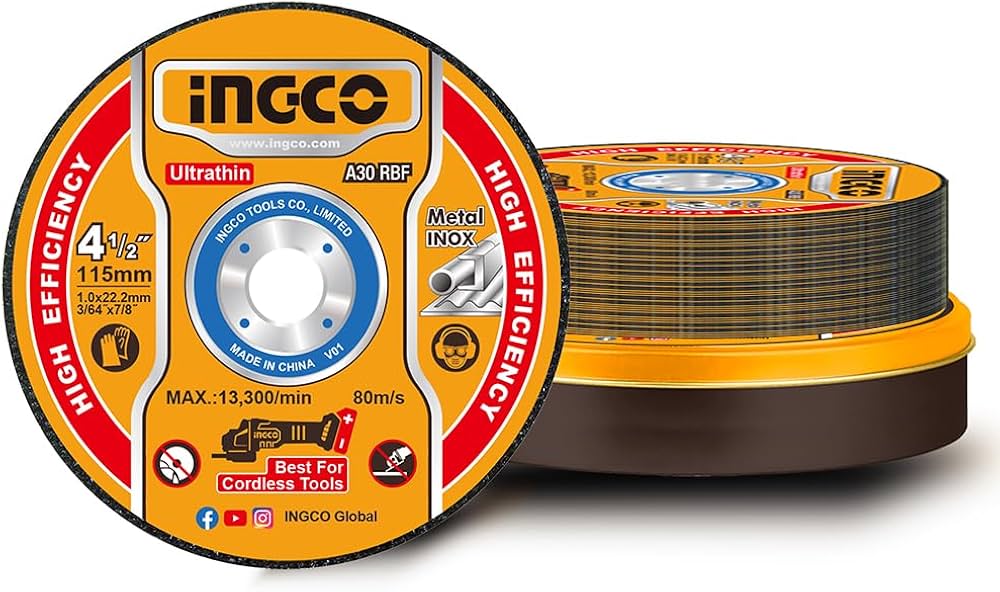 INGCO Metal Cutting Disc 4-1/2" MCD11011525
