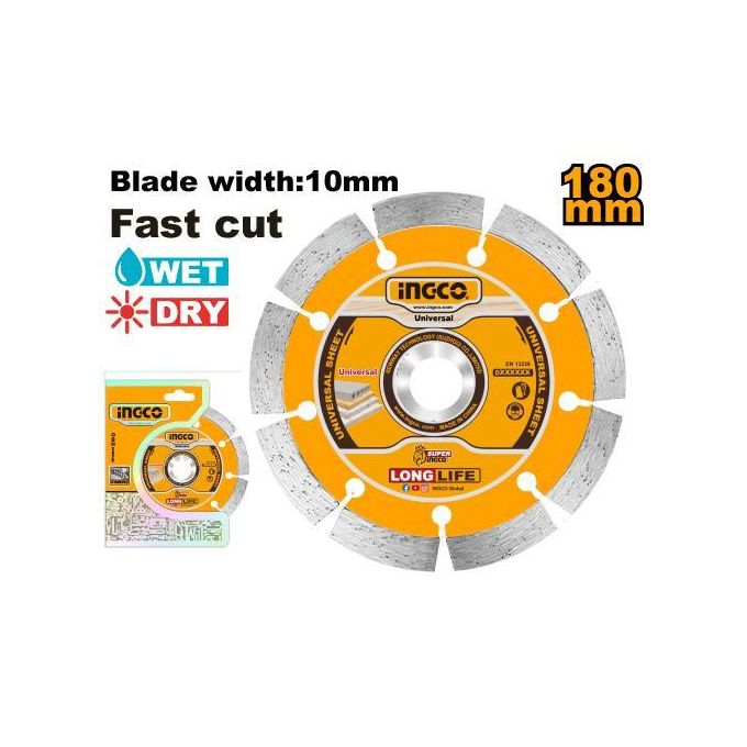 INGCO Dry Diamond Disc 7" DMD011802