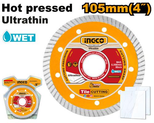 INGCO Ultrathin Diamond Disc 4" DMD031051HT