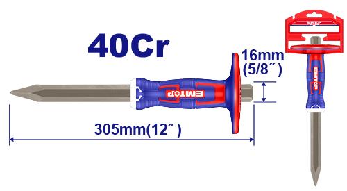 EMTOP Concrete Chisel 12" ECCL041602