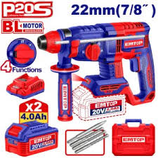 EMTOP 20V Cordless Rotary Hammer 22mm ELRH212282