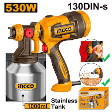 INGCO Spray Gun (Stainless Tank) 530W SPG45061