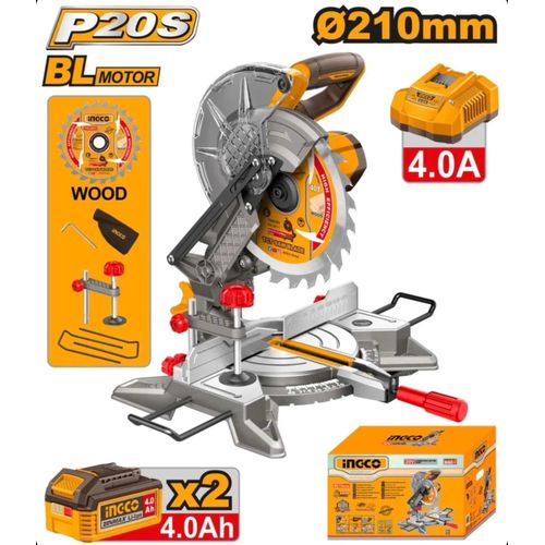 INGCO 20v Cordless Mitre Saw CMSLI20212