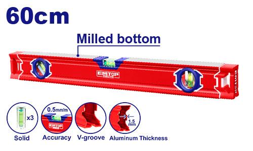 EMTOP 60CM Spirit Level ESLL26001