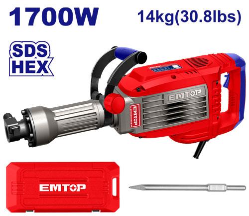 EMTOP Demolition Breaker 1700W EDBRH1703