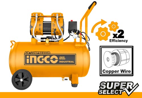 INGCO Air Compressor 50L ACS112501