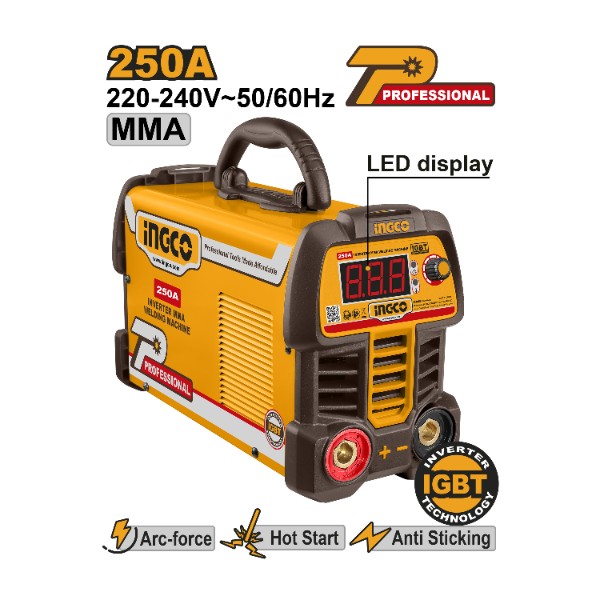 INGCO Inverter MMA Welding Machine 250A ING-MMA25069