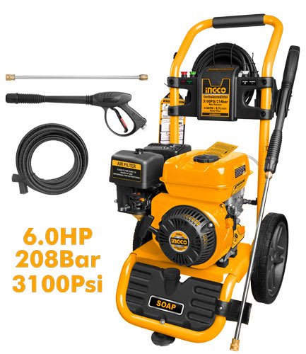 INGCO Gasoline Pressure Washer 6.0HP GHPW2003