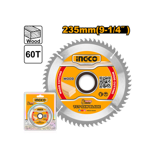 INGCO TCT Saw Blade 9-1/4" 60T TSB123523