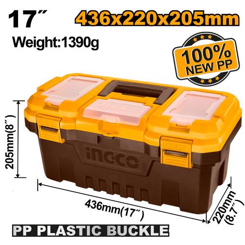 INGCO Plastic Tool Box 17" PBX1701