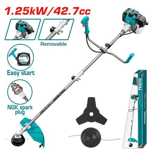 TOTAL Gasoline Grass Trimmer and Brush Cutter 1.25kw TP5434421