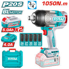 TOTAL Cordless Impact Wrench 20V 1050Nm TIWLI204