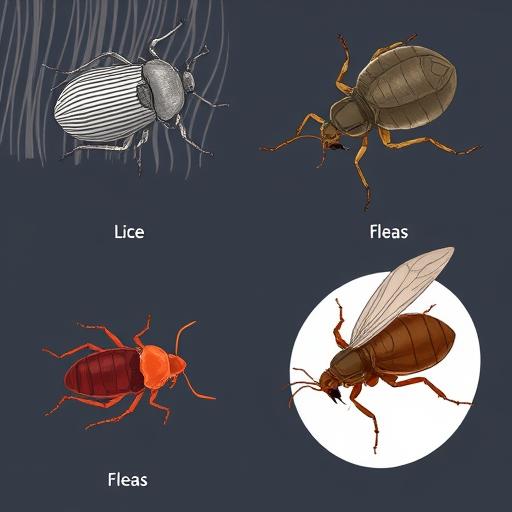 Вши и блохи: как их различить