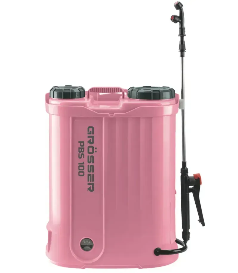 Аккумуляторный опрыскиватель GRÖSSER Pink Edition PBS100