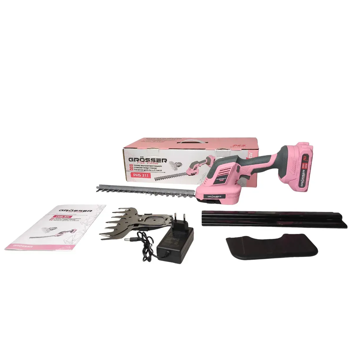 Акумуляторні ножиці та кущоріз Grosser PHS 311 - 2
