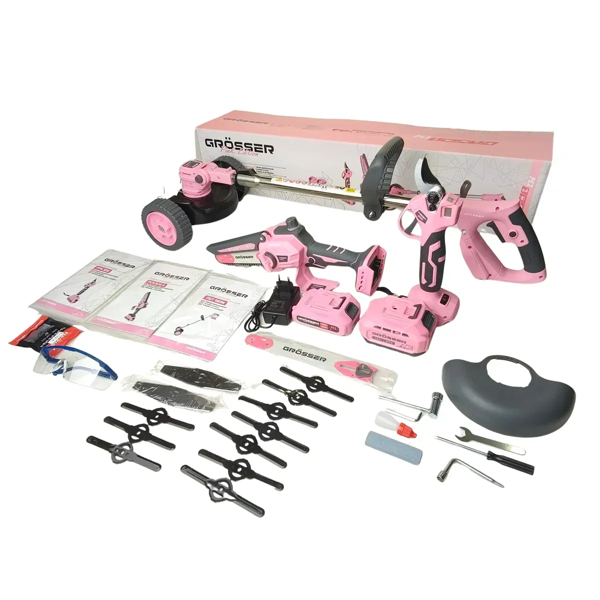 Набір садовий акумуляторний Grosser PSET 312