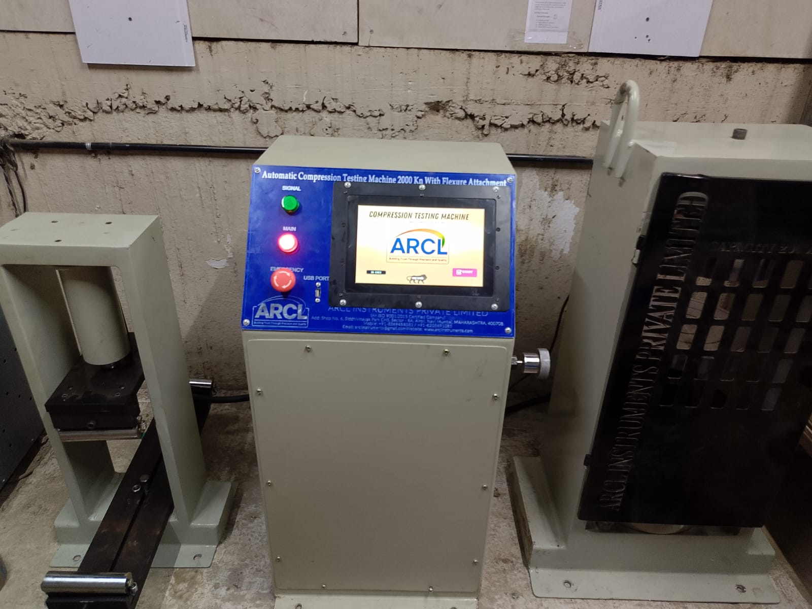 Fully Automatic Compression Testing Machine - Servo Controlled