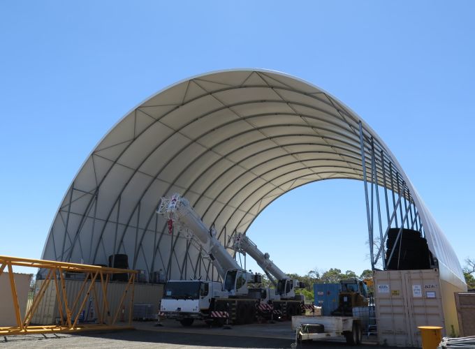 Example of the most common uses of DomeShelter.