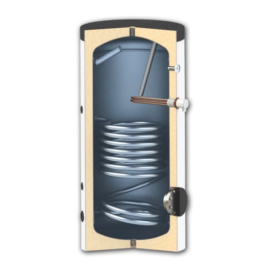 Бойлер BURNiT by Sunsystem SN, 200л, с една серпентина, за подов монтаж