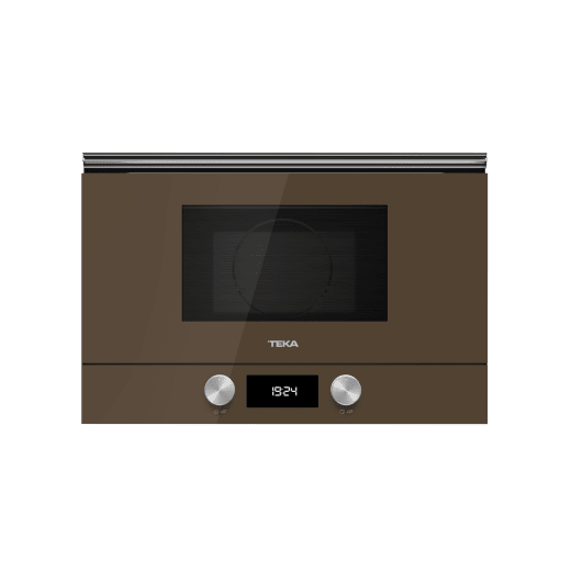 Микровълнова фурна TEKA Maestro, ML 8220 BIS кафява, 9 автоматични програми, свалящ се грил, керамична вътрешна основа