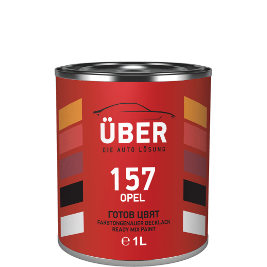 Готов цвят Оргахим UBER,  база, Mercedes 197, 1л