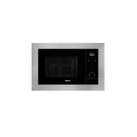 Микровълнова фурна TEKA Total, MS 620, хром, за вграждане, 3 автоматични програми, интегрирана въртяща основа