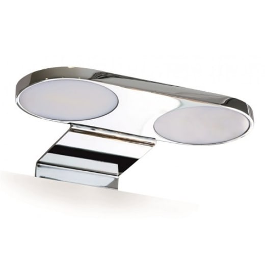 LED аплик за баня Inter Ceramic ICL 42, 2x1.5W, 350-400lm, 6000K