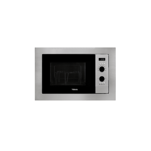 Микровълнова фурна TEKA Total, MS 620 BIH, хром, за вграждане, 3 автоматични програми, електронно управление с дисплей