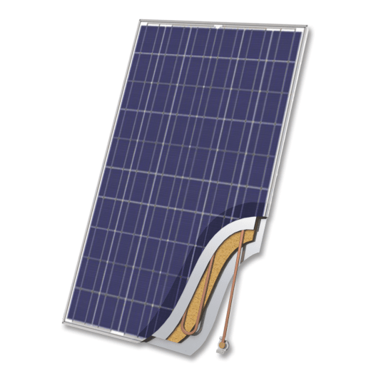 Соларен панел Sunsystem by BURNiT, PK SELECT FP 2.4, с цял абсорбер, 1.7л, медни тръби