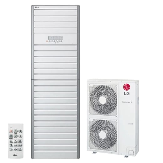 Колонен климатик LG UP48.NT2 + UU49W.U32, Трифазно външно тяло, Мощност охлаждане: 6.0 -13.4 - 15.2 kW, Мощност отопление: 6.0 - 15.5 - 17.1 kW, 48000 BTU
