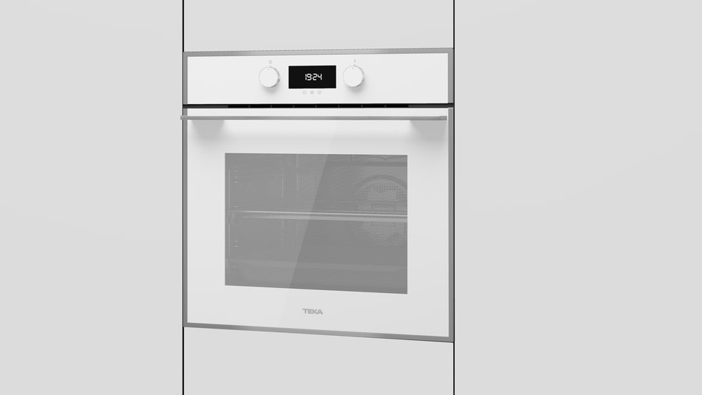 Фурна TEKA Maestro HLB, 840, 8 функции, сензорно управление, DualClean система за почистване, бяла
