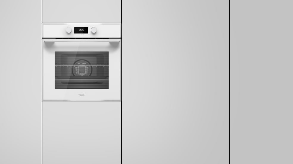 Фурна TEKA Maestro HLB, 840, 8 функции, сензорно управление, DualClean система за почистване, бяла