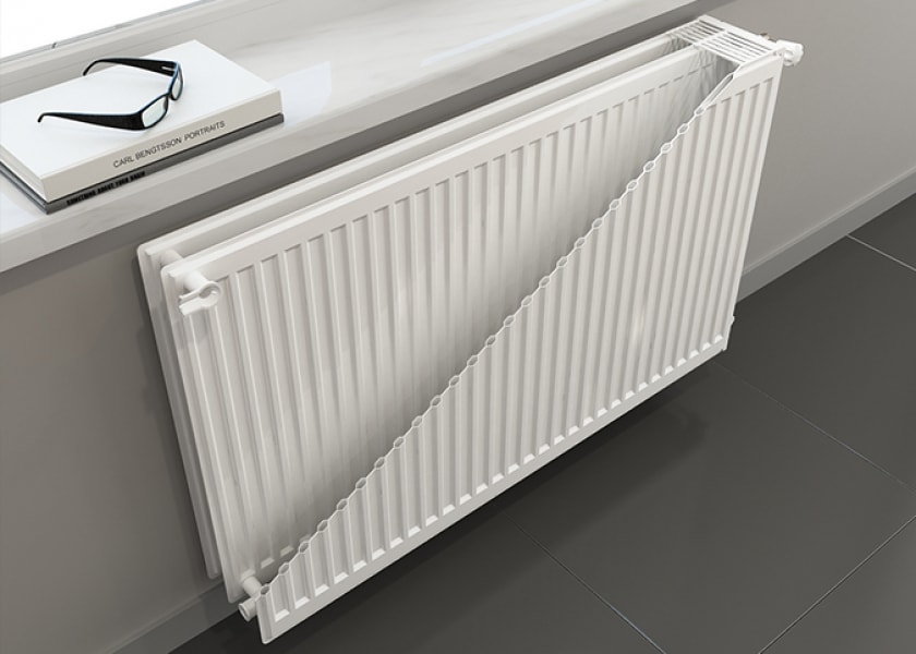 Панелен радиатор Copa, 900x1600mm, 3850W, 13 bar, стоманен