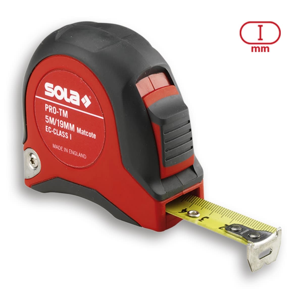 Ролетка SOLA PRO, 8м, противоударна, шок-абсорбираща система