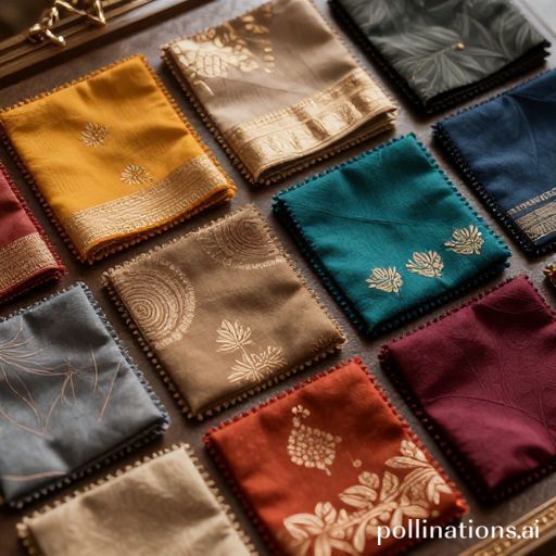 Fabric samples for various occasions