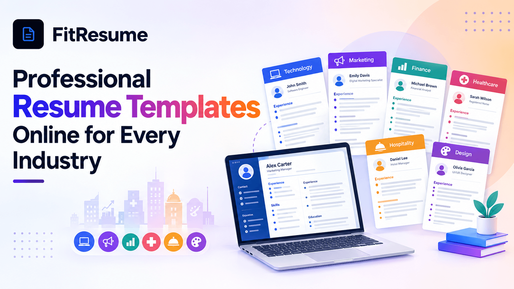 Professional Resume Templates Online for Every Industry
