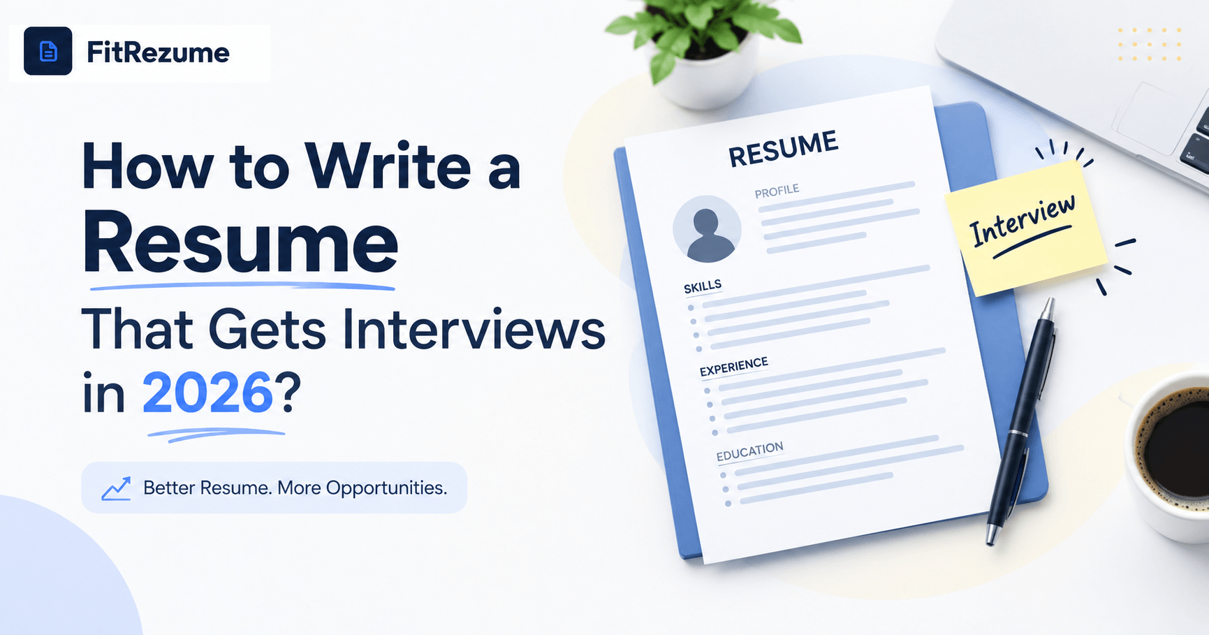 How to Write a Resume That Gets Interviews in 2026