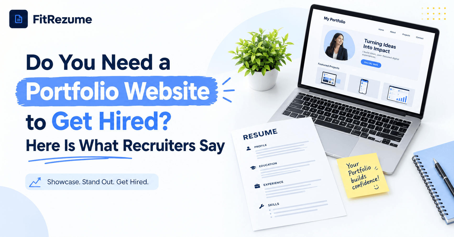 Do You Need a Portfolio Website to Get Hired? Here Is What Recruiters Say
