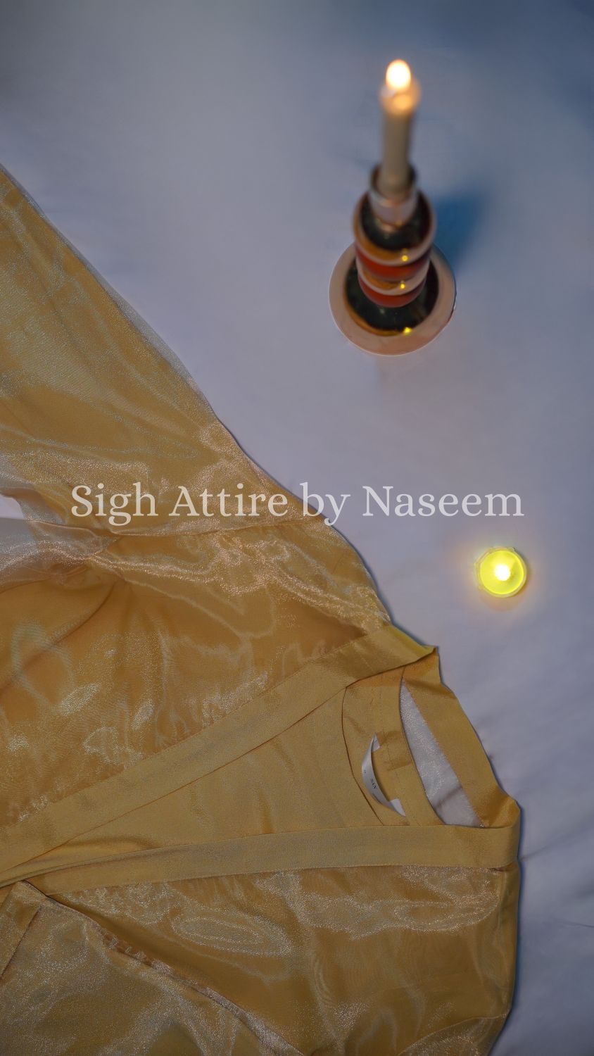 Golden Radiance Abaya thumbnail 5