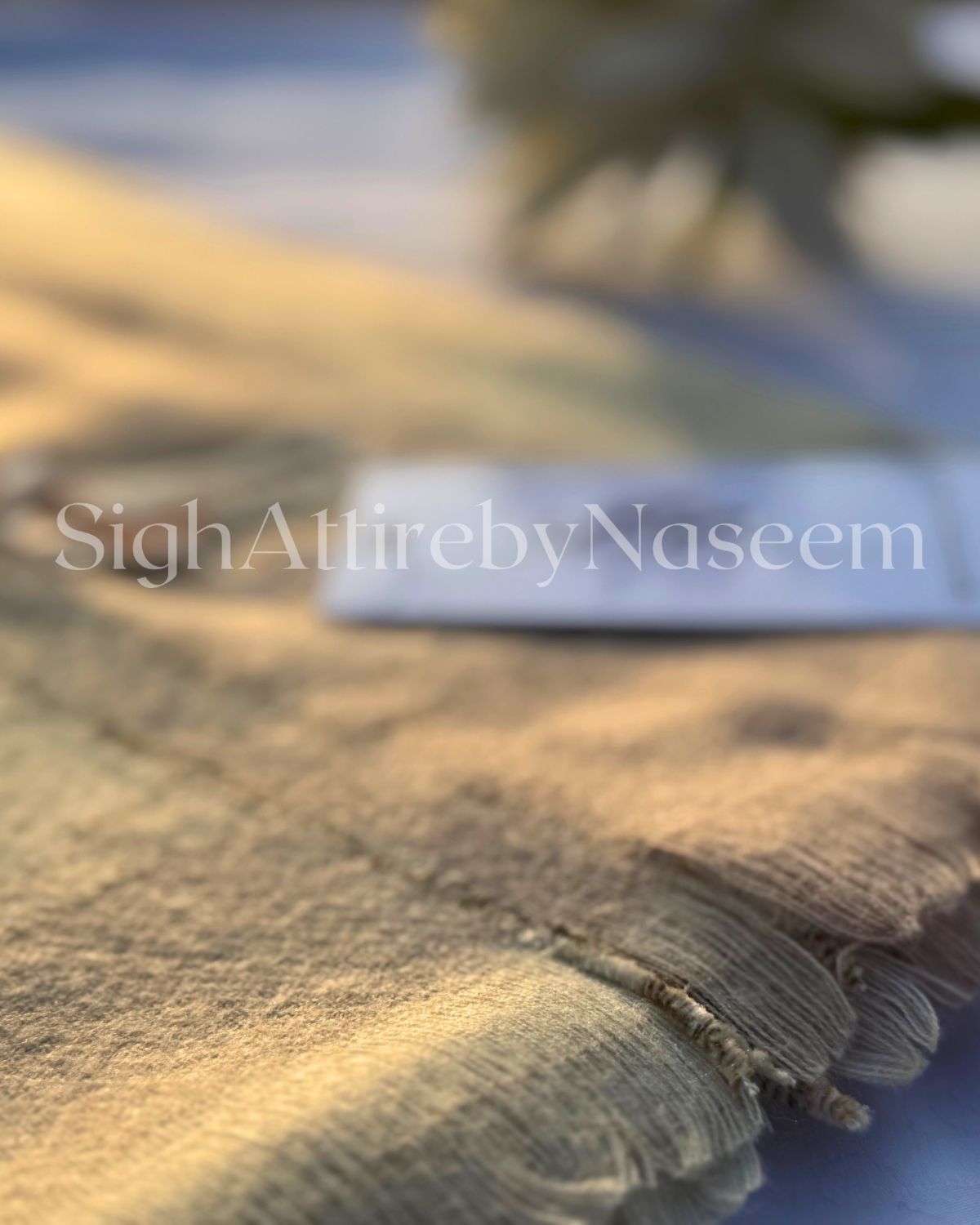 Non-Blend Cashmere Stoles -Baby Pink & Cream thumbnail 2