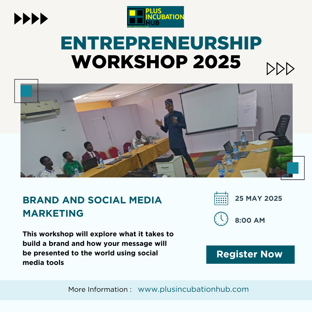 Plus Incubation Hub Workshops