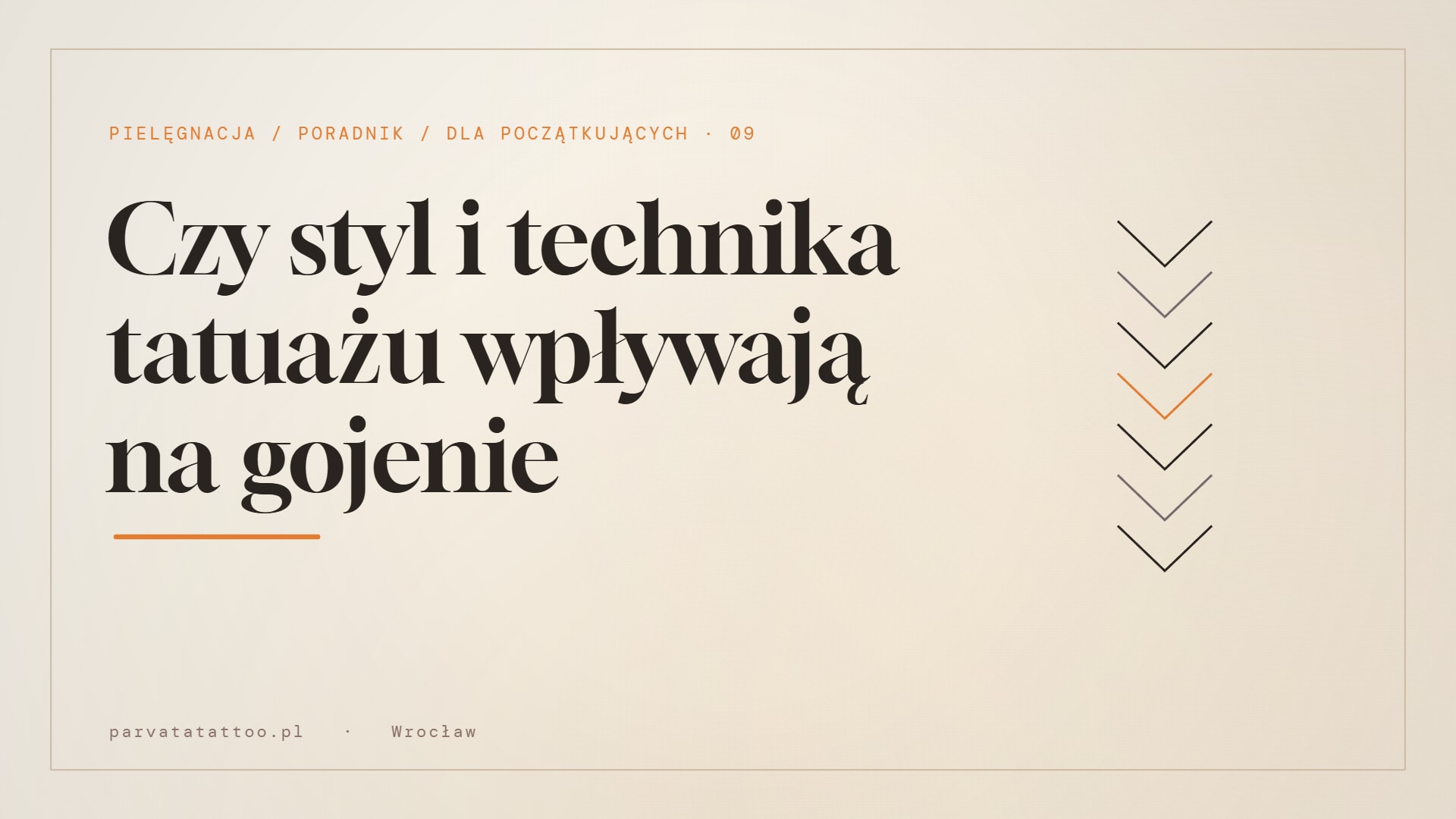Czy styl i technika tatuażu wpływają na gojenie?