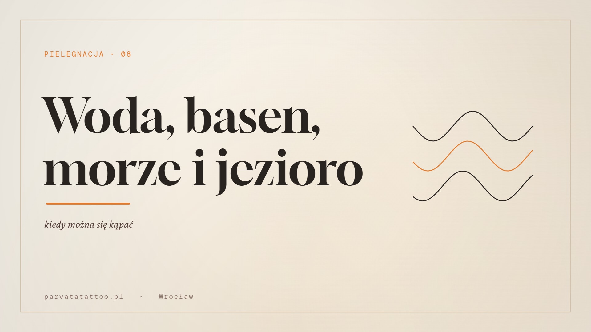 Woda, basen, morze i jezioro — kiedy można się kąpać