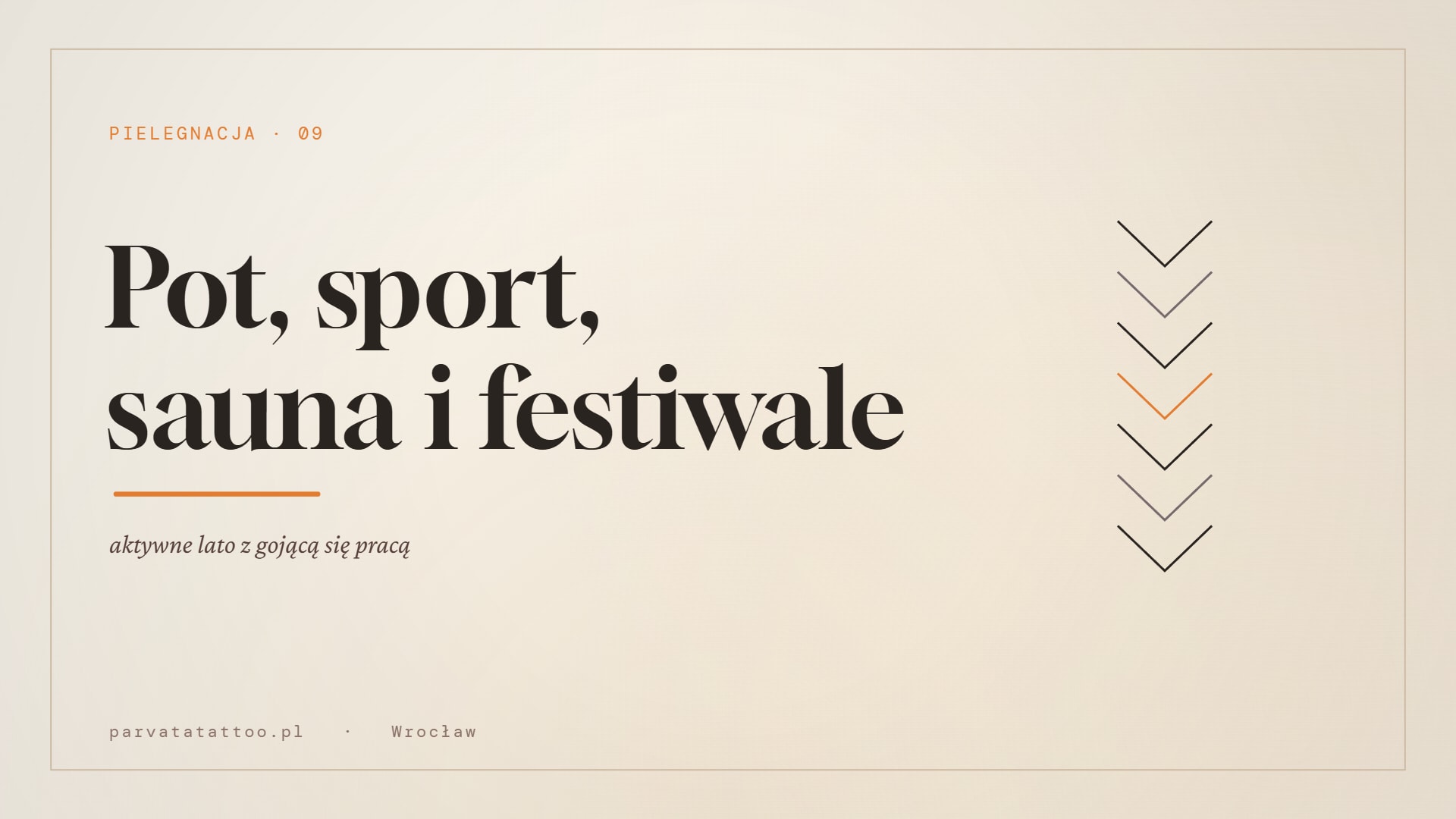 Pot, sport, sauna i festiwale — aktywne lato z gojącą się pracą