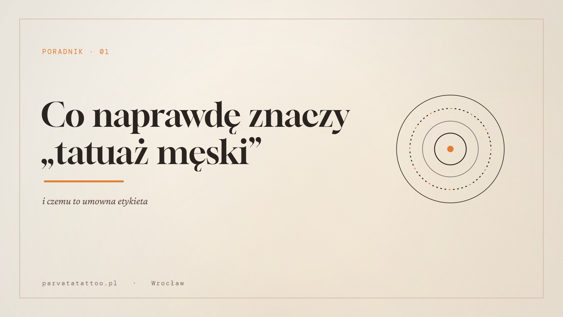 Co naprawdę znaczy „tatuaż męski” — i czemu to umowna etykieta
