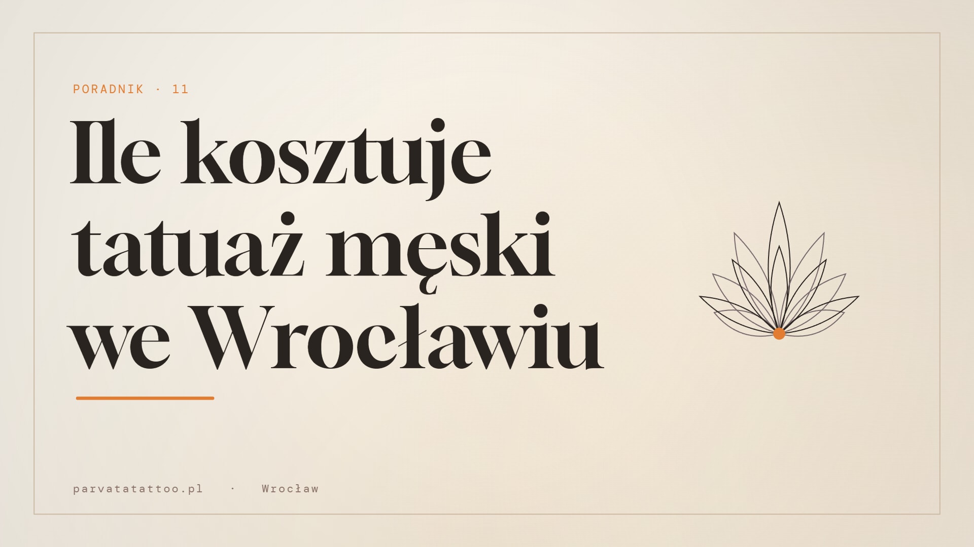 Ile kosztuje tatuaż męski we Wrocławiu?